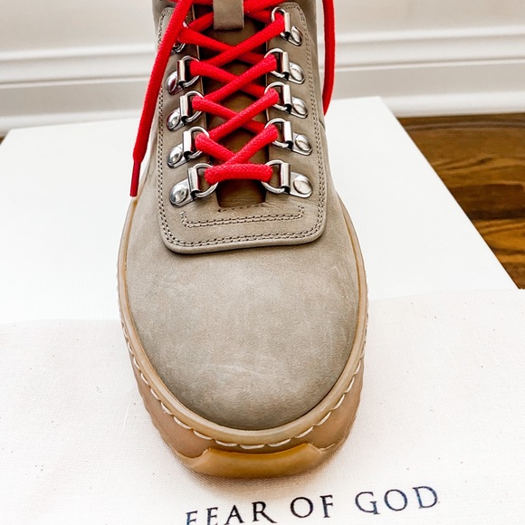 Fear of God Woman’s “hiking” boots. Leather made in Italy. - Picture 3 of 6